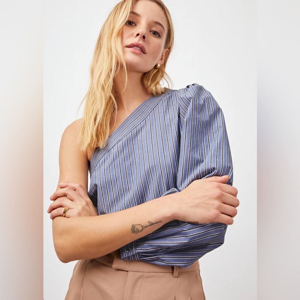 Rails Jill Brentwood stripe top size extra small.